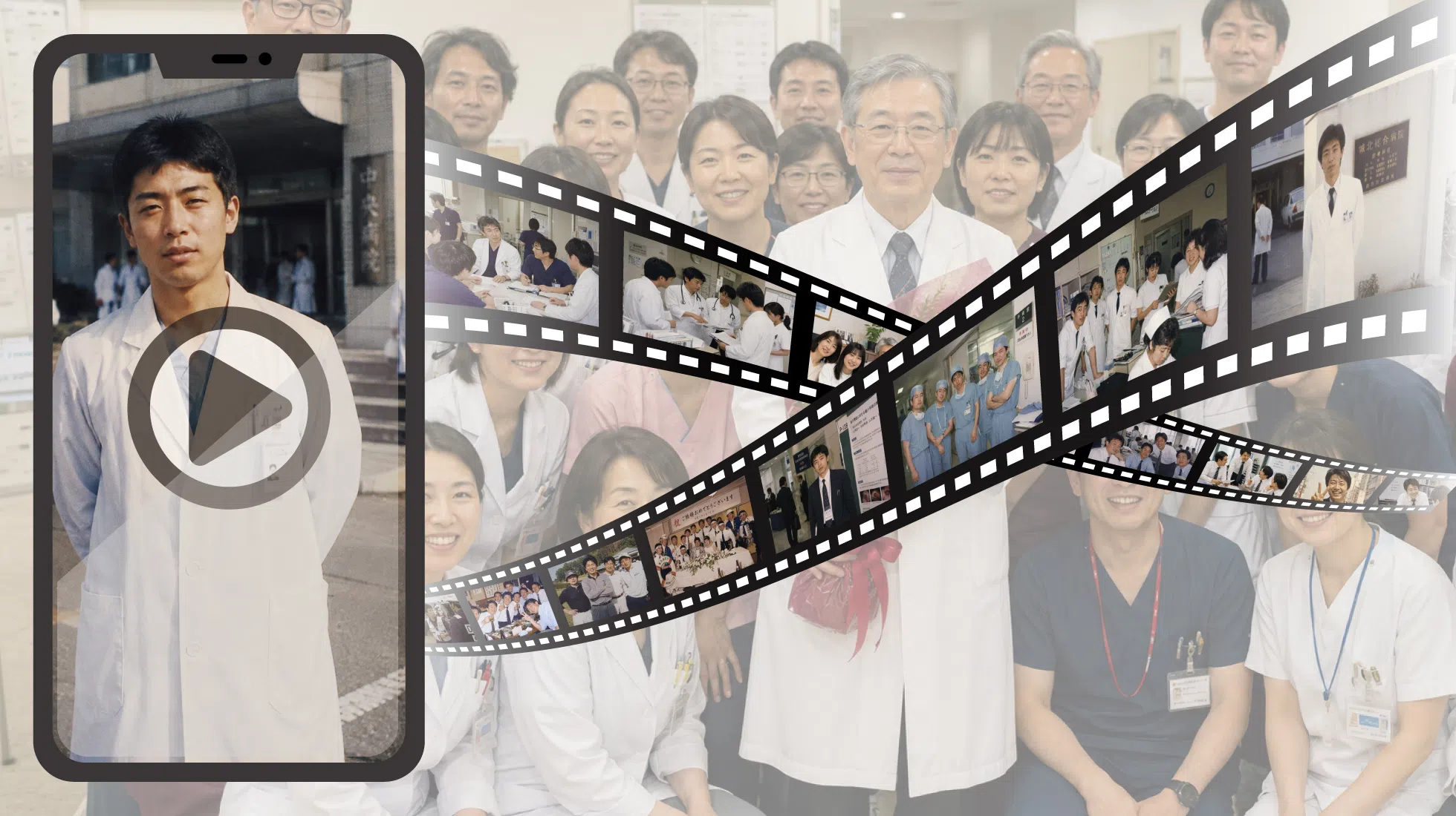 医師・医者・院長の退職祝いに添えるQRコード動画サービスの紹介