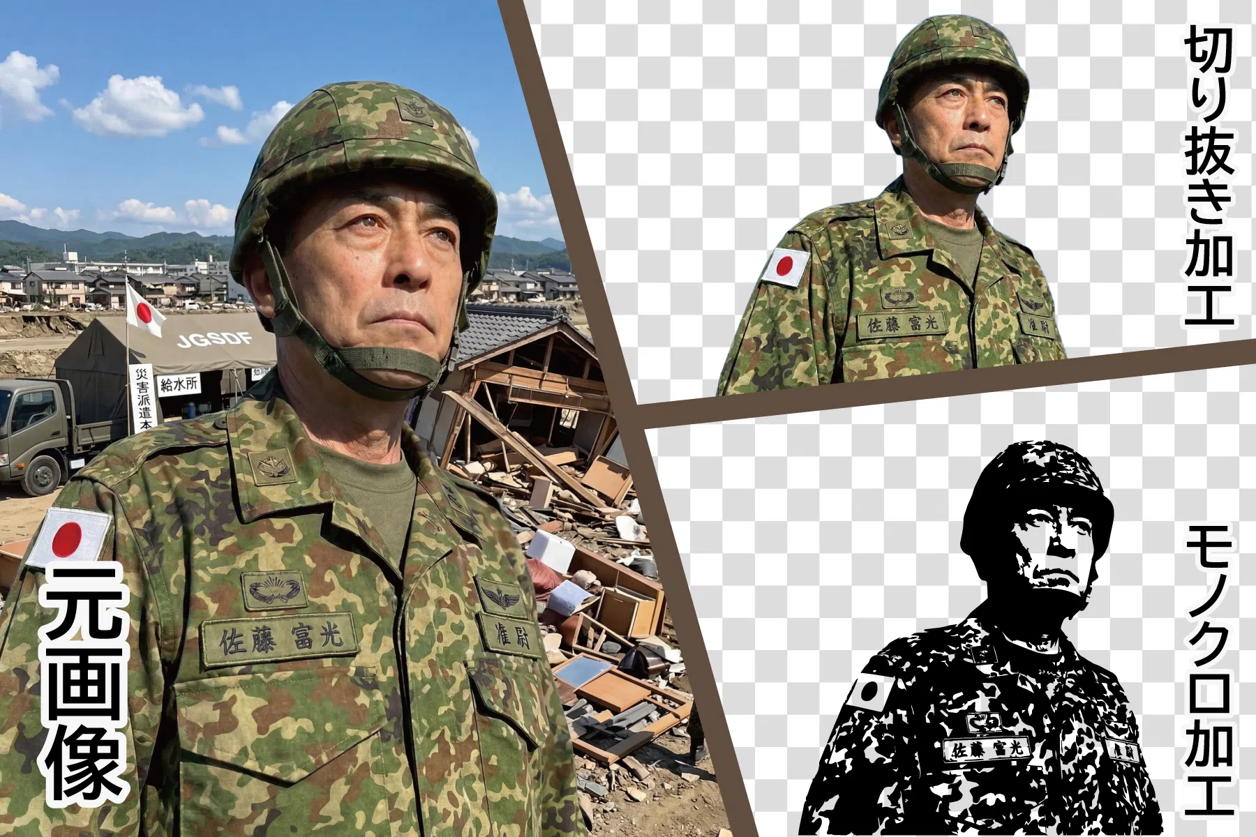 写真加工サービス