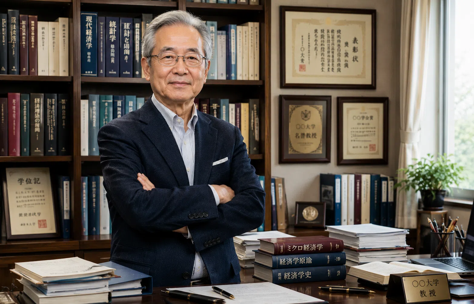 大学教授・研究者への退職祝いイメージ