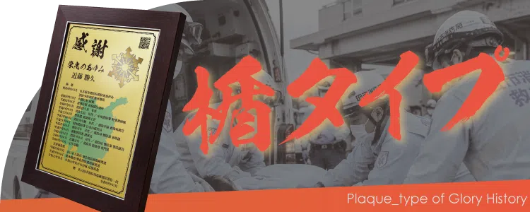 栄光のあゆみ 楯タイプの価格・サイズ案内