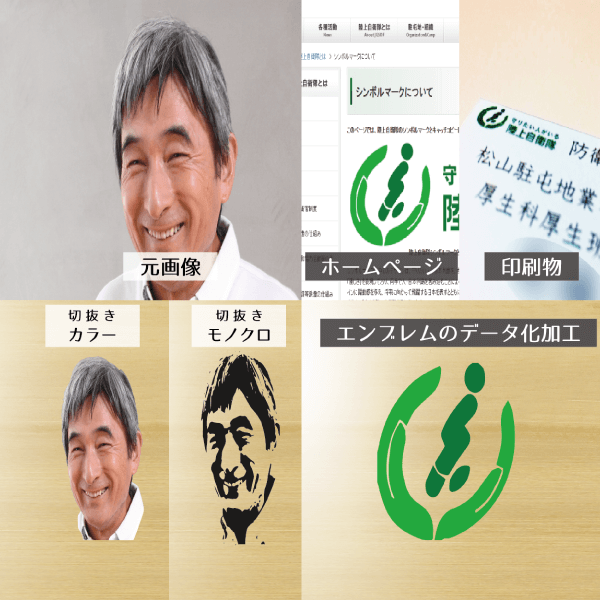 画像の加工、仕上がりイメージの作成をおこないます。