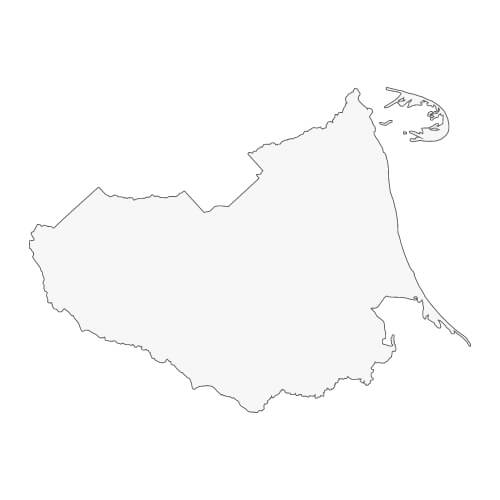 地図イラスト 根室地域 オーダーメイド退職祝い 栄光のあゆみ