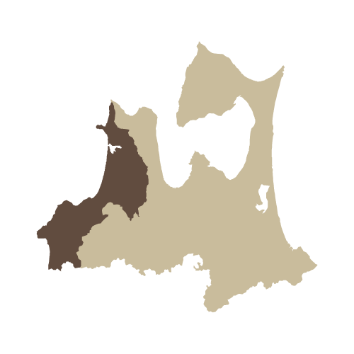 西北地域へ