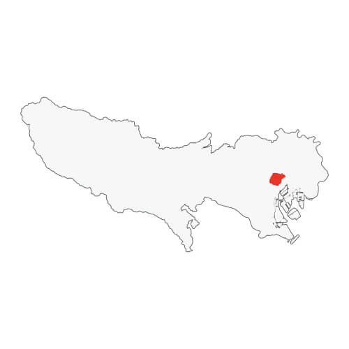 地図イラスト 23区地域 オーダーメイド退職祝い 栄光のあゆみ 地図イラスト 23区地域 オーダーメイド退職祝い 栄光のあゆみ