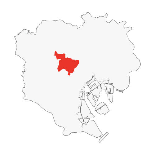 地図イラスト 23区地域 オーダーメイド退職祝い 栄光のあゆみ 地図イラスト 23区地域 オーダーメイド退職祝い 栄光のあゆみ