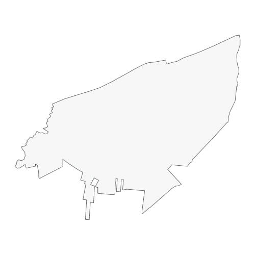 地図イラスト 北多摩地域 オーダーメイド退職祝い 栄光のあゆみ