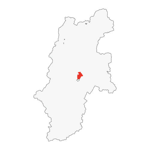 地図イラスト 諏訪地域 オーダーメイド退職祝い 栄光のあゆみ