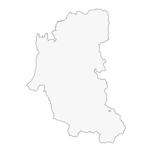 地図イラスト 佐久地域 オーダーメイド退職祝い 栄光のあゆみ