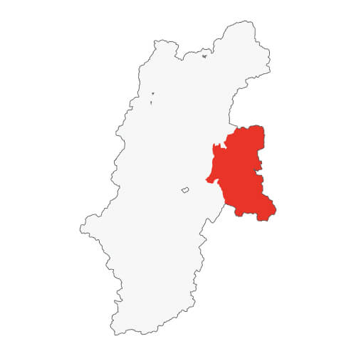 地図イラスト 佐久地域 オーダーメイド退職祝い 栄光のあゆみ