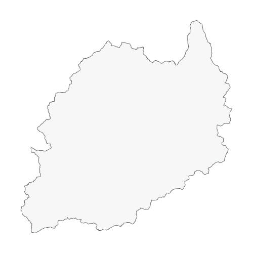 地図イラスト 南信州地域 オーダーメイド退職祝い 栄光のあゆみ