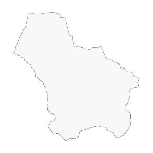 地図イラスト 長野地域 オーダーメイド退職祝い 栄光のあゆみ