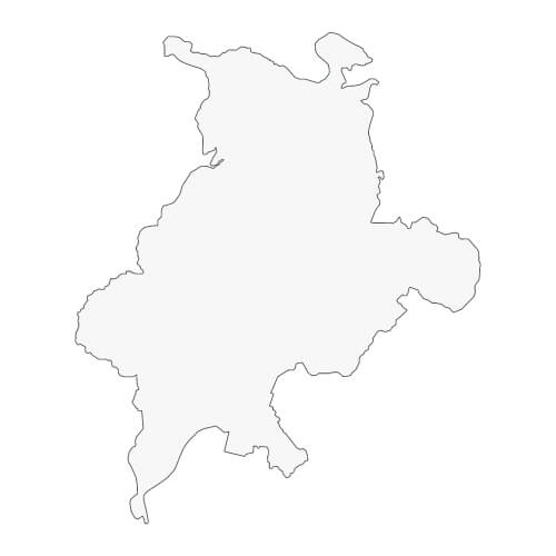 地図イラスト 中濃地域 オーダーメイド退職祝い 栄光のあゆみ