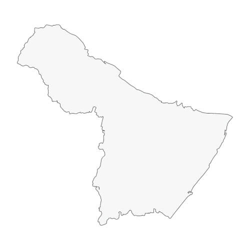 地図イラスト 北勢地域 オーダーメイド退職祝い 栄光のあゆみ