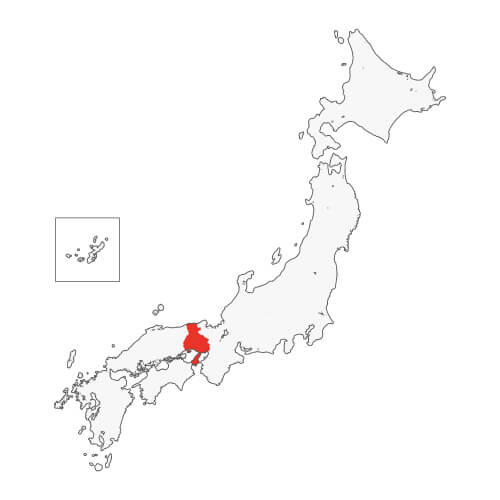 地図イラスト 兵庫県 オーダーメイド退職祝い 栄光のあゆみ