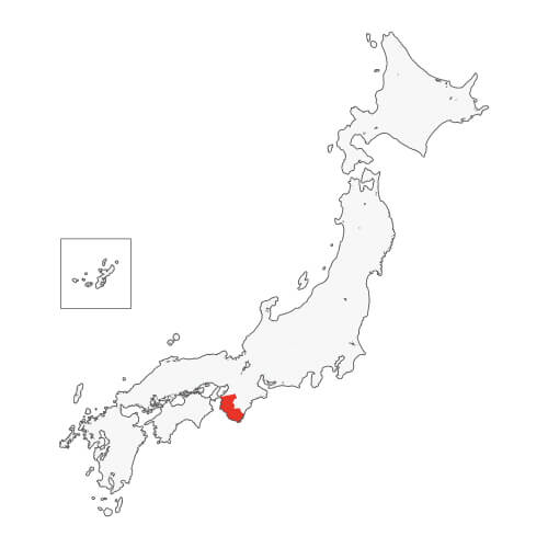 地図イラスト 和歌山県 オーダーメイド退職祝い 栄光のあゆみ