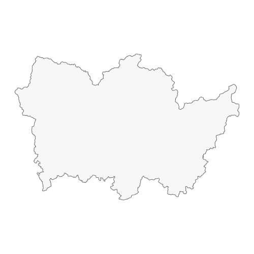 地図イラスト 美作地域 オーダーメイド退職祝い 栄光のあゆみ