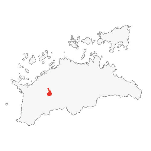 地図イラスト 中讃地域 オーダーメイド退職祝い 栄光のあゆみ