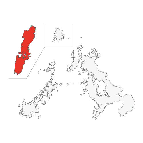 地図イラスト 対馬市 オーダーメイド退職祝い 栄光のあゆみ