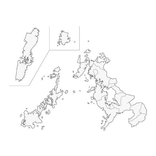 地図イラスト 長崎県 オーダーメイド退職祝い 栄光のあゆみ