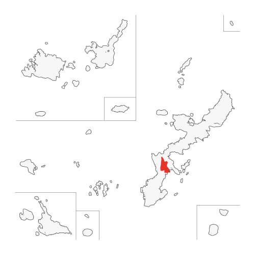 地図イラスト 中部地域 オーダーメイド退職祝い 栄光のあゆみ